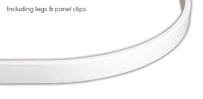 CORAM PANEL RISER PACK for QUADRANT (up to 1200 x 900mm) SHOWER TRAYS, RKQ129WHI CORAM PANEL RISER PACK for QUADRANT (up to 1200 x 900mm) SHOWER TRAYS, RKQ129WHI